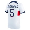 Original Fußballtrikot Paris Saint-Germain Marquinhos 5 Auswärtstrikot 2023-24 Für Herren